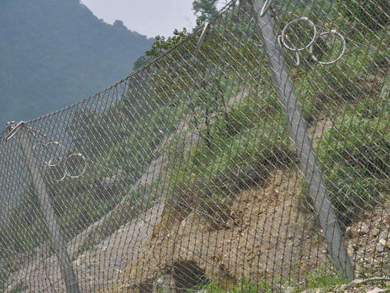 白山邊坡錨固防護(hù)網(wǎng)
